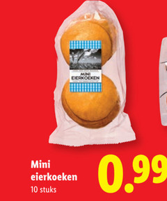  10 mini eierkoeken stuks 