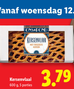  5 600 woensdag pond kersenvlaai friszoete kersen porties 