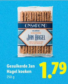  koeken 250 pond hollandsche gesuikerde jan hagel be thee 
