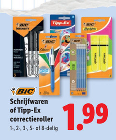  correctieroller pennen 8 tipp bic intensity permanent www highlighter schrijfwaren delig 