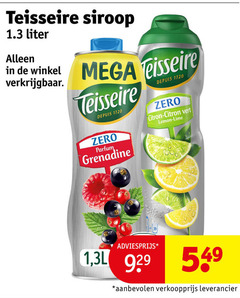 klik op dit plaatje voor een vergroting en voor vergelijkbare aanbiedingen gerelateerd aan
teisseire limonadesiroop siroop liter mega depuis zero grenadine parfum citron lemon lime 1 34 teisseire limonadesiroop siroop liter mega depuis zero grenadine parfum citron lemon lime 1 34