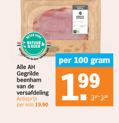  100 www grill gegrilde beenham beter natuur boer land versafdeling actieprijs kilo 