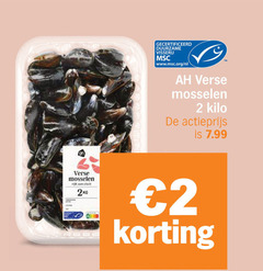 klik op dit plaatje voor een vergroting en voor vergelijkbare aanbiedingen gerelateerd aan
2 gecertificeerd duurzame visserij www.msc.org nl verse mosselen kilo actieprijs 2 gecertificeerd duurzame visserij www.msc.org nl verse mosselen kilo actieprijs