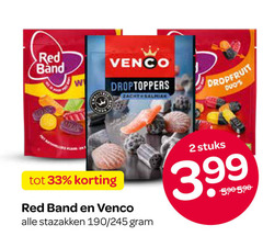klik op dit plaatje voor een vergroting en voor vergelijkbare aanbiedingen gerelateerd aan
2 33 red band venco droptoppers zacht dropfruit stazakken stuks 2 33 red band venco droptoppers zacht dropfruit stazakken stuks