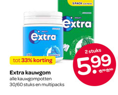  kauwgom 2 5 33 60 pack peppermint 30 stuks multipacks 