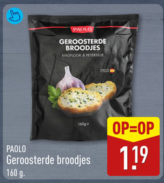 klik op dit plaatje voor een vergroting en voor vergelijkbare aanbiedingen gerelateerd aan
160 paolo geroosterde broodjes knoflook peterselie 160 paolo geroosterde broodjes knoflook peterselie