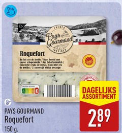  150 roquefort french pays gourmand inspired lait cru kaas bereid rauwe schapenmelk leche oveja nutri score dagelijks assortiment 