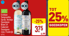 klik op dit plaatje voor een vergroting en voor vergelijkbare aanbiedingen gerelateerd aan
witte wijn rode 8 25 80 hamersma esteban tempranillo syrah sauvignon blanc cabernet rosee frankrijk l vino with organic grown grapes bio goedkoper witte wijn rode 8 25 80 hamersma esteban tempranillo syrah sauvignon blanc cabernet rosee frankrijk l vino with organic grown grapes bio goedkoper