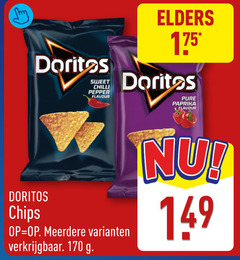  doritos chips sweet chilli pepper flavour elders meerdere paprika 