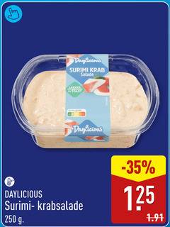  250 surimi krab salade brood toast nutri score krabsalade 