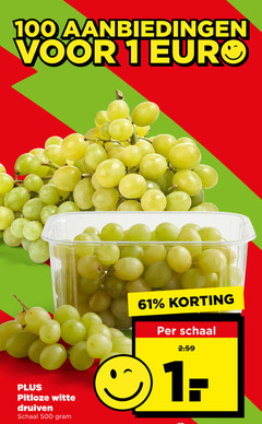  druiven 1 100 500 pitloze witte schaal 