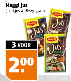  3 200 maggi jus zakjes uitjes stamppot 
