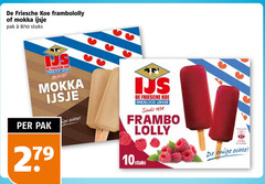  3 10 279 friesche koe frambololly mokka ijsje pak 8 stuks ijs eindeloos framboos lolly enige 
