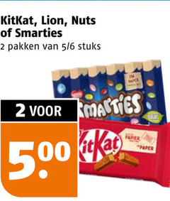 klik op dit plaatje voor een vergroting en voor vergelijkbare aanbiedingen gerelateerd aan
2 kitkat nuts smarties pakken 5 6 stuks papier paper 2 kitkat nuts smarties pakken 5 6 stuks papier paper