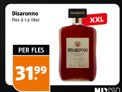  disaronno amaretto fles liter xxl nix18 