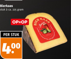  kaas 225 stuk ca. 4 00 bier karakter teen 