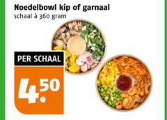  noodles 360 kip garnaal schaal 