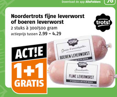 1 2 download noordertrots fijne leverworst boeren stuks 300 500 actieprijs trots smaakvolle beren watt bever noorder 