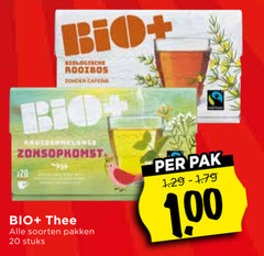  bio plus thee 20 100 120 biologische rooibos soorten pakken stuks pak 