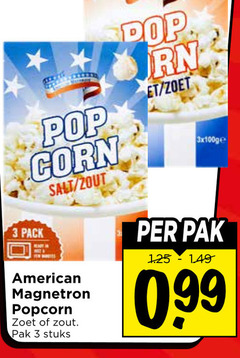klik op dit plaatje voor een vergroting en voor vergelijkbare aanbiedingen gerelateerd aan
3 pop corn pack salt zout american magnetron popcorn zoet pak stuks 99 3 pop corn pack salt zout american magnetron popcorn zoet pak stuks 99