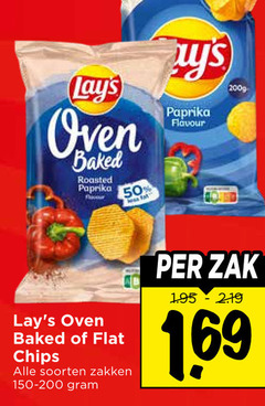  lays chips 50 2009 oven baked roasted paprika flavour flat soorten zakken zak 1 69 