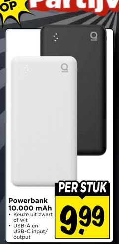 klik op dit plaatje voor een vergroting en voor vergelijkbare aanbiedingen gerelateerd aan
ware powerbank 10.000 zwart wit usb input output stuk ware powerbank 10.000 zwart wit usb input output stuk