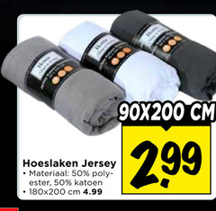  50 hoeslaken jersey materiaal ester katoen cm 