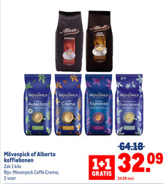  alberto movenpick koffiebonen 1 2 100 espresso caffee crema la gioia vivere seit switzerland kaffee hochland arabica barista intensa gusto italiano genuss art 00 zak kilo aromatisch intensive 