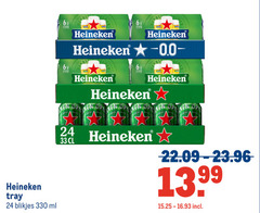  heineken 0.0 blikjes bier 5 24 33 40 330 blikken honneur reine r amsterdam tray ml 