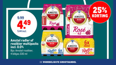  amstel radler bier 4 25 330 1870 5.99 traditie rosee rood fruit ml bieren multipacks 0.0 blikjes ge mix 6x 330ml citroen 2.0 conditie groothandel 