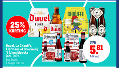  liefmans brouwerij t ij duvel la chouffe speciaalbieren 4 25 55 80 250 330 blond 4x multipacks 0.0 ml alcohol free fruitesse brasserie blonde brouwer 6 5 zacht 