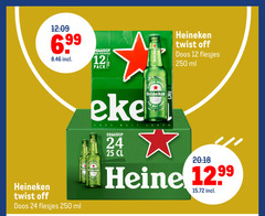  heineken flesjes bier 5 12 22 24 25 250 pack twist off doos ml original r malt reine re draaidop 