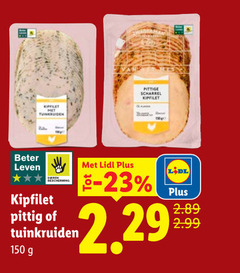  23 150 kipfilet tuinkruiden pittige scharrel beter leven bescherming pittig 
