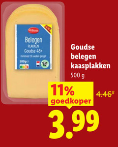  kaasplakken 11 26 500 belegen goudse 48 weken goedkoper 3.99 