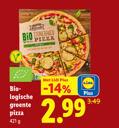  bio pizza logische groente 