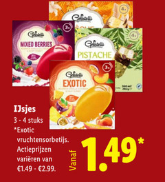 klik op dit plaatje voor een vergroting en voor vergelijkbare aanbiedingen gerelateerd aan
360 mixed berries pistache exotic ijsjes stuks varieeren ml 360 mixed berries pistache exotic ijsjes stuks varieeren ml