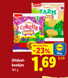  biscuit 180 sondey cookie circus farm chocolate uitdeel koekjes 1 69 