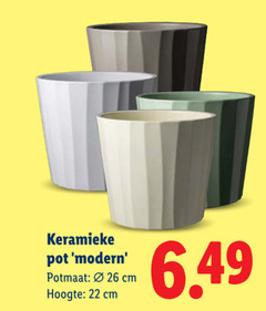  bloempotten 22 26 keramieke pot modern potmaat cm hoogte 