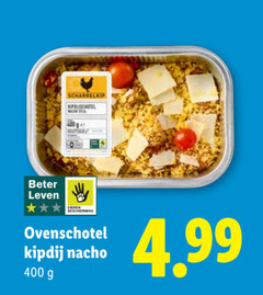  400 scharrelkip beter leven bescherming ovenschotel kipdij nacho 