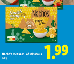  snack day nachos included ready to nutro score kaas salsasaus 