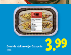  rund varken gevuld stokbroodje jalapeno ge gevulde stokbroodjes 3.99 