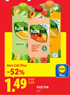 fuze tea ice discover calorie fusion fuzetea infused iced green black peach hibiscus 1 5 