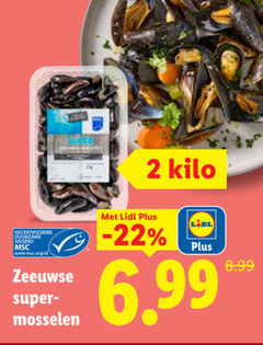  mosselen 2 kilo gecertificeerd visseri www.msc.org nl zeeuwse 