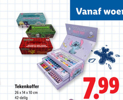  10 14 26 42 activity art case tekenkoffer cm delig totally out 