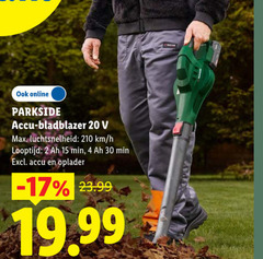 klik op dit plaatje voor een vergroting en voor vergelijkbare aanbiedingen gerelateerd aan
2 4 15 20 30 210 online parkside accu bladblazer luchtsnelheid looptijd min oplader 2 4 15 20 30 210 online parkside accu bladblazer luchtsnelheid looptijd min oplader