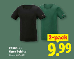  2 parkside heren shirts maten xxl pack 