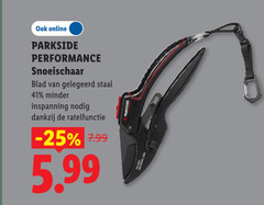  online parkside snoeischaar blad gelegeerd staal minder inspanning ratelfunctie 5.99 