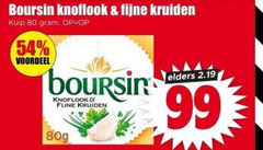  80 99 boursin knoflook fijne kruiden kuip voordeel elders 