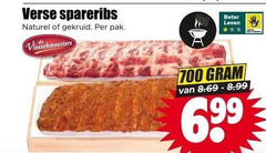  700 verse spareribs naturel gekruid pak vleeschmeesters beter leven 