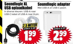 klik op dit plaatje voor een vergroting en voor vergelijkbare aanbiedingen gerelateerd aan
8 soundlogic xl adapter usb oplaadkabel kleuren kabel 2.5 meter elders 3.99 poort 5.99 8 soundlogic xl adapter usb oplaadkabel kleuren kabel 2.5 meter elders 3.99 poort 5.99